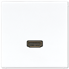 Розетка HDMI Jung MALS1112WW