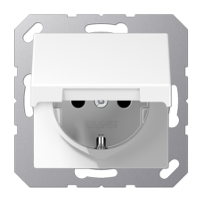 Розетка штепсельная Schuko Jung A1520NKLWW