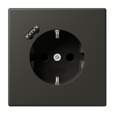 Розетка 2K+З USB Typ A Jung LC1520-18A259