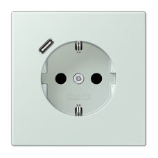 Розетка 2K+З USB Typ C Jung LC1520-18C215