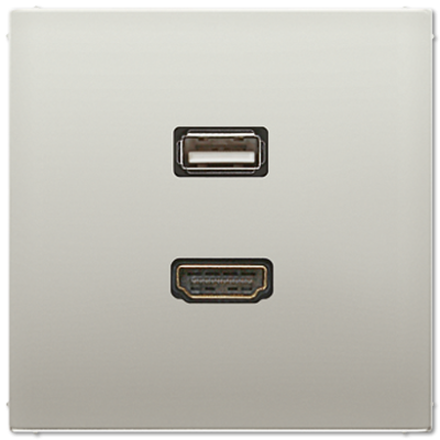 Розетка HDMI/USB Jung MAES1163