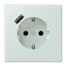 Розетка 2K+З USB Typ A Jung LC1520-18A215