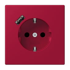 Розетка 2K+З USB Typ A Jung LC1520-18A229