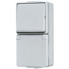 Розетка штепсельная Schuko Jung 676W