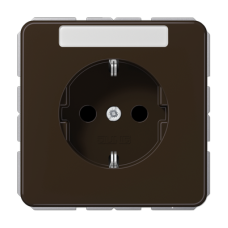 Розетка штепсельная Schuko Jung CD1520KINABR