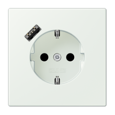 Розетка 2K+З USB Typ A Jung LC1520-18A210