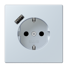 Розетка 2K+З USB Typ A Jung LC1520-18A209