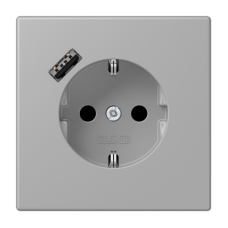 Розетка 2K+З USB Typ A Jung LC1520-18A204