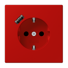 Розетка 2K+З USB Typ A Jung LC1520-18A227