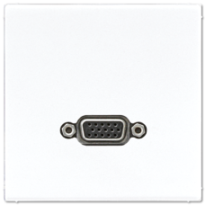 Розетка VGA Jung MALS1102WW