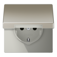 Розетка штепсельная Schuko Jung ES1520NKL