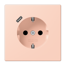 Розетка 2K+З USB Typ C Jung LC1520-18C234