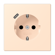 Розетка 2K+З USB Typ C Jung LC1520-18C238