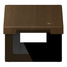 Рамка с подпружиненной крышкой для USB-механизмов Jung ME2990KLUSBAT