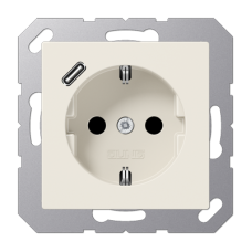 Розетка 2K+З USB Typ C Jung A1520-18C
