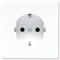 Розетка 2K+З Jung LS1520WW