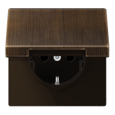 Розетка штепсельная Schuko Jung ME1520KIKLAT