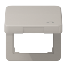 Рамка с подпружиненной крышкой для механизмов Jung CD590KLSOCPT
