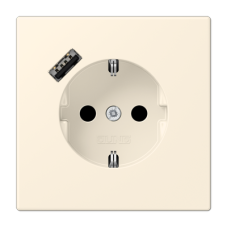 Розетка 2K+З USB Typ A Jung LC1520-18A245