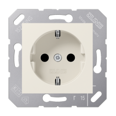 Розетка Schuko с защитой от детей Jung CD5120BFKI