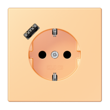 Розетка 2K+З USB Typ A Jung LC1520-18A258