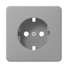 Розетка штепсельная Schuko Jung CD1520BFPLGR
