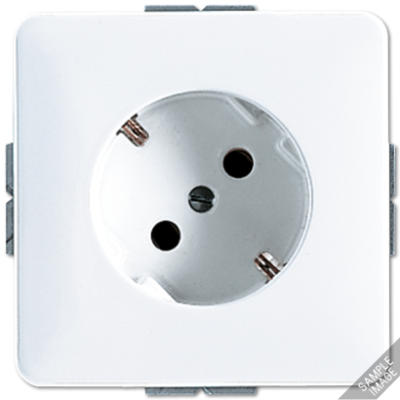 Розетка штепсельная Schuko Jung CD521-45NWW