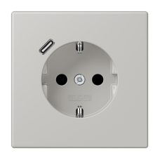 Розетка 2K+З USB Typ C Jung LC1520-18C205