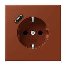 Розетка 2K+З USB Typ A Jung LC1520-18A247