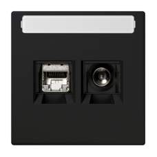 Розетка Smart TV Jung MMDLS4521SWM