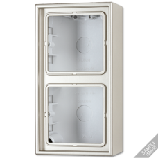 Коробка двухместная Jung AL2582A-L