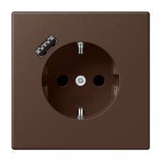 Розетка 2K+З USB Typ A Jung LC1520-18A239