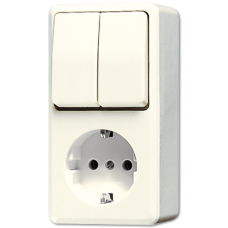 Розетка штепсельная Schuko Jung 675A