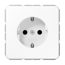 Розетка штепсельная Schuko Jung CD1520NWW