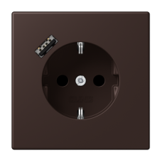 Розетка 2K+З USB Typ A Jung LC1520-18A252