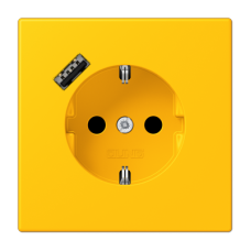 Розетка 2K+З USB Typ A Jung LC1520-18A263