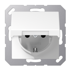 Розетка Schuko Jung A1521BFKLWW