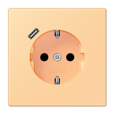 Розетка 2K+З USB Typ C Jung LC1520-18C258