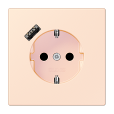 Розетка 2K+З USB Typ A Jung LC1520-18A226