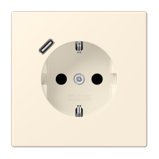 Розетка 2K+З USB Typ C Jung LC1520-18C245