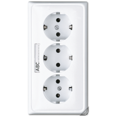 Розетка с заземлением Jung CD523NA