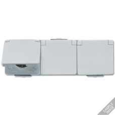 Розетка штепсельная Schuko Jung 623NAW