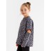 Футболка с дл.рукавом для девочки KAFTAN Trendy grey, р. 30 (98-104)