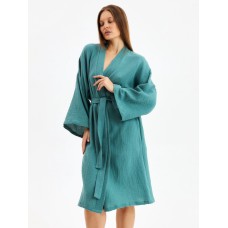 Халат домашний женский KAFTAN Basic размер 44-46, зеленый