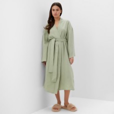 Халат домашний женский KAFTAN Basic размер 52-54, зеленый