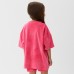 Костюм детский (футболка, шорты) KAFTAN Plushy р.30 (98-104), фуксия