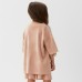 Костюм детский (футболка, шорты) KAFTAN Plushy р.34 (122-128), бежевый