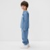 Костюм детский (лонгслив, брюки) KAFTAN Future р.32 (110-116), голубой