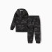 Костюм детский с начёсом (толстовка, брюки) KAFTAN Level up, размер 32 (110-116 см), серый