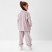 Костюм детский (свитшот, брюки) KAFTAN Plushy р.30 (98-104), лиловый